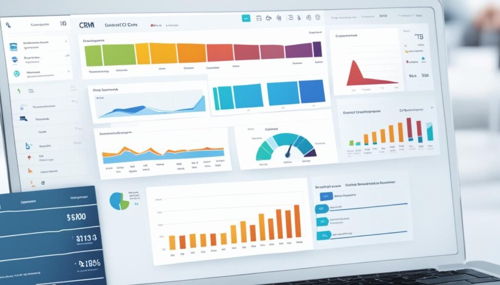 CRM dashboard