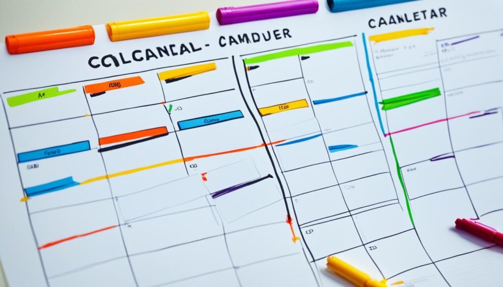 how to create content calendar